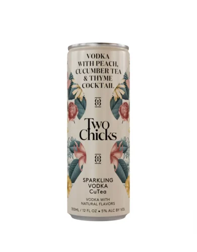 Two Chicks CuTea - 120z. Can