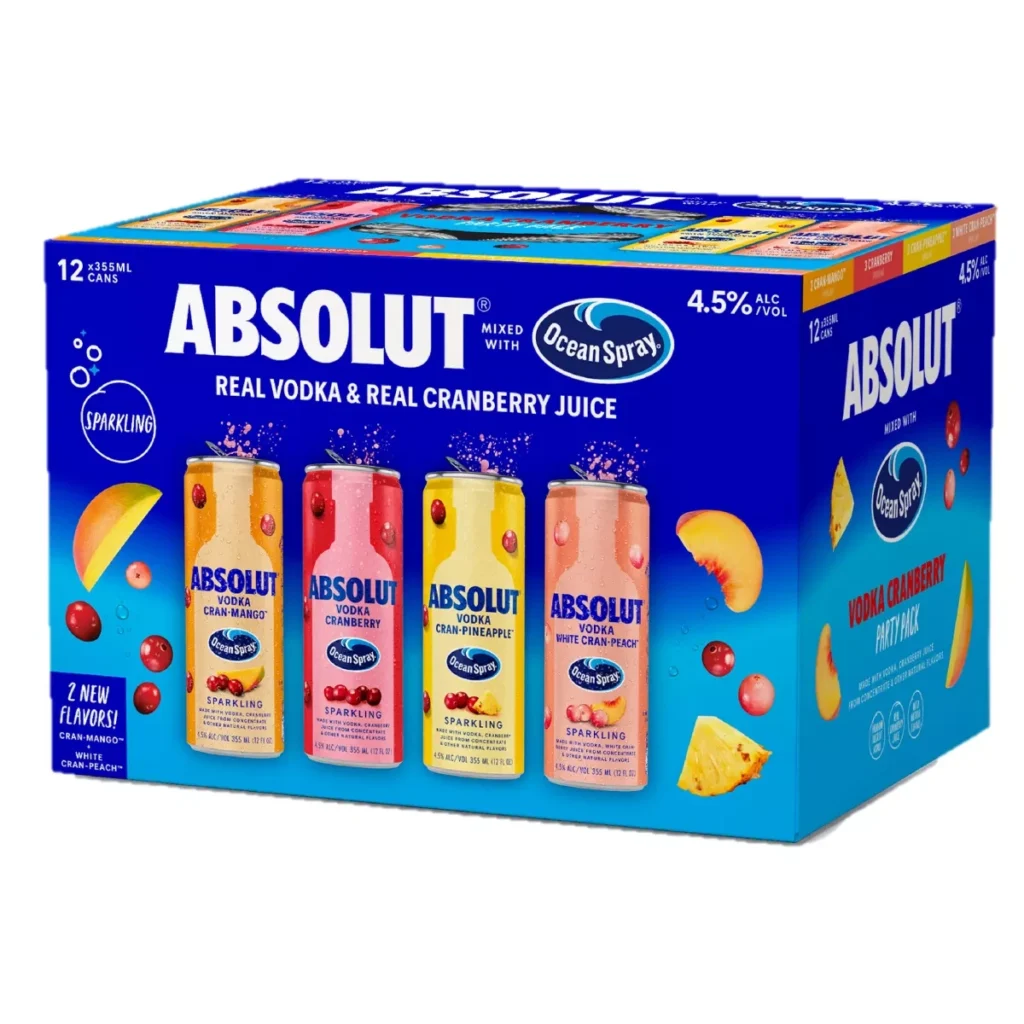 Absolut Ocean Spray Party 12pk