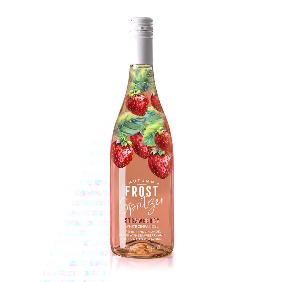 Autumn Frost Strawberry White Zin 750ml