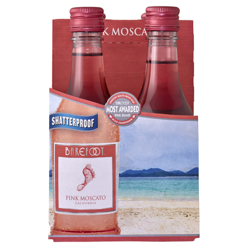 Barefoot Pink Moscato 187ml