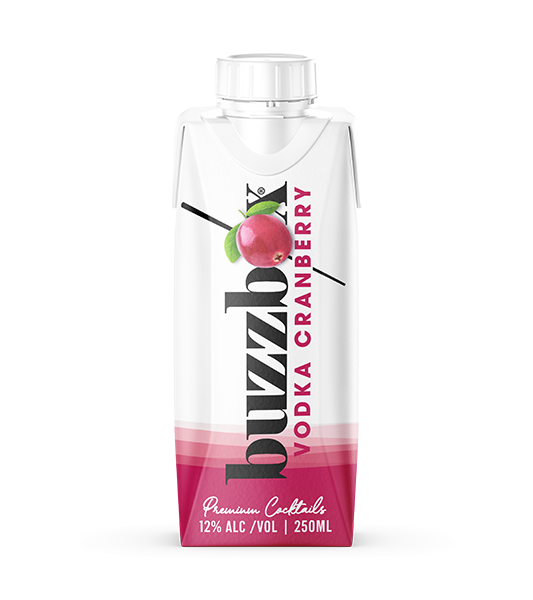 Buzzbox Vodka Cranberry 250ml