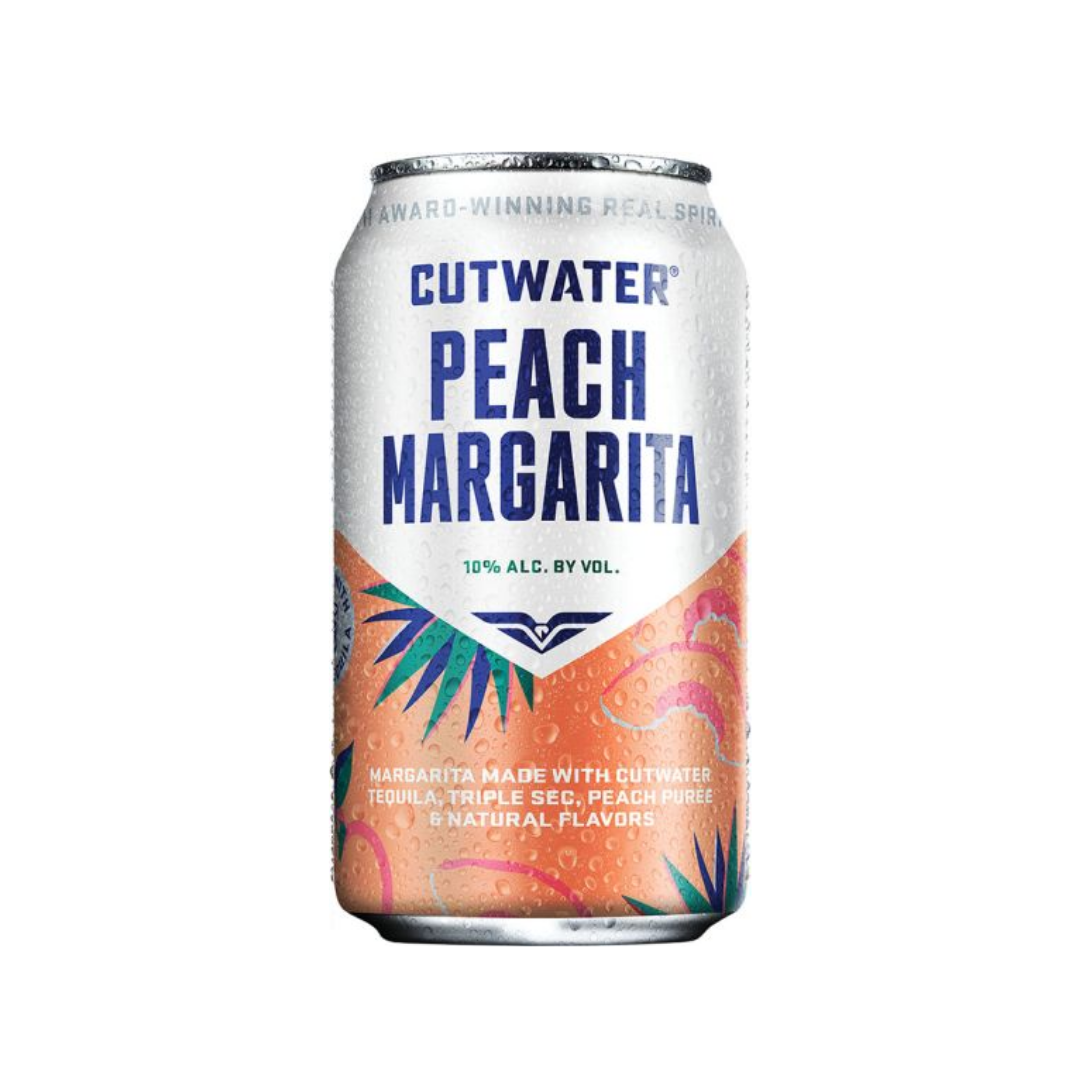 Cutwater Peach Margarita Single Can