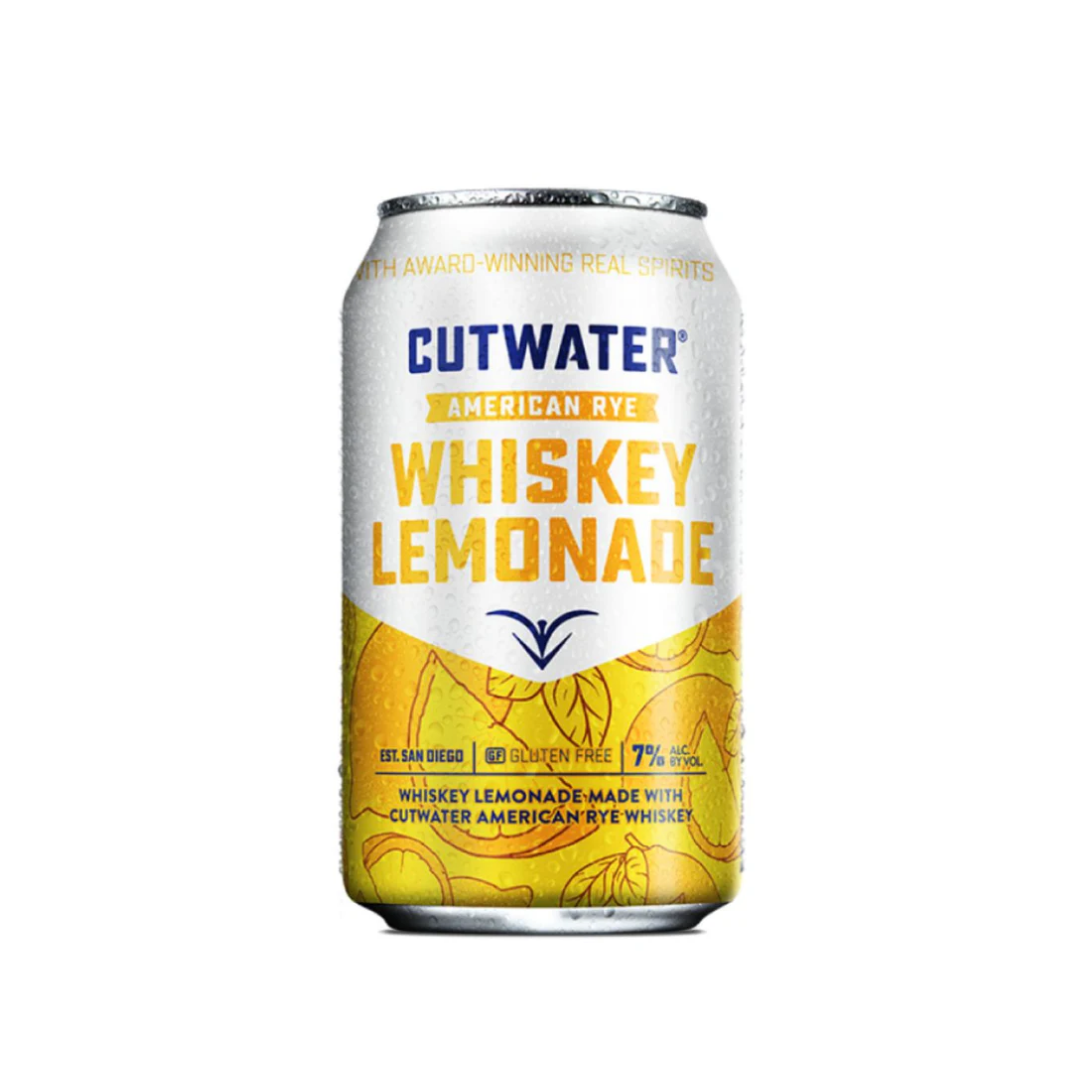 cutwater Whiskey Lemonade Can