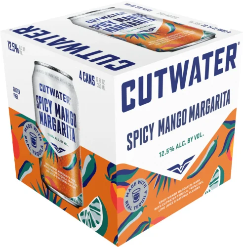 Cutwater Spicy Mango Margarita 4pk