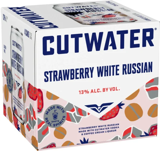 Cutwater Strawberry White Russian 4pk