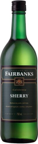 Fairbanks sherry 750ml