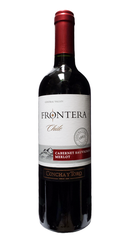 Frontera Cab merlot 750ml