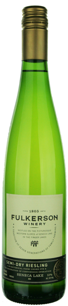 Fulkerson Semi Dry Riesling 750ml