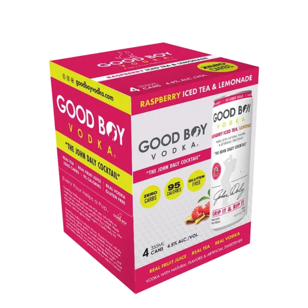 Good Boy Raspberry Iced Tea & Lemonade 4Pack