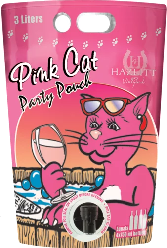Hazlitt Pink Cat Pouch 3L
