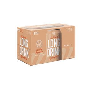 Long Drink Peach 6pk