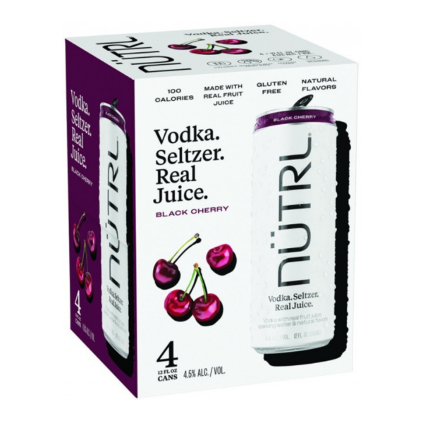 Nutrl Black Cherry 4pk