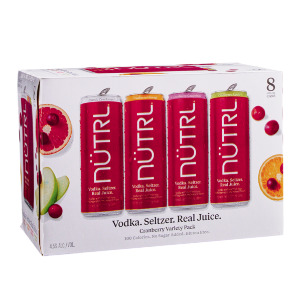 Nutrl Cranberry 8 pack
