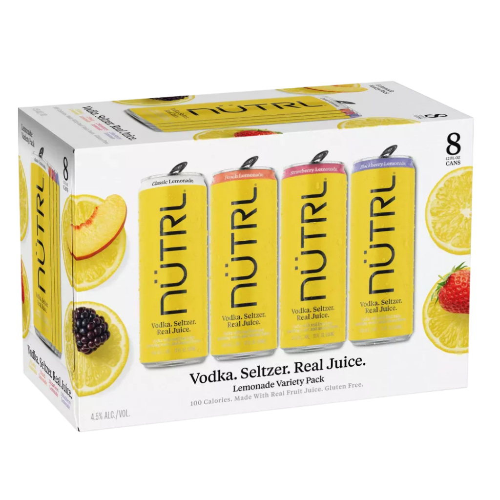 Nutrl Lemonade yellow 8 pack