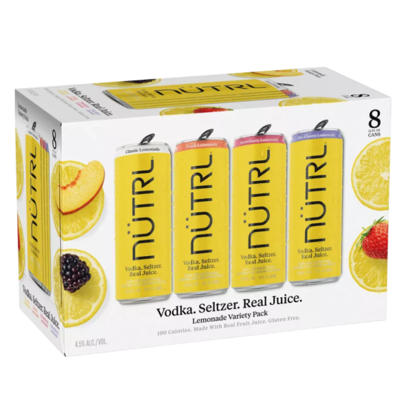 Nutrl Lemonade yellow 8 pack