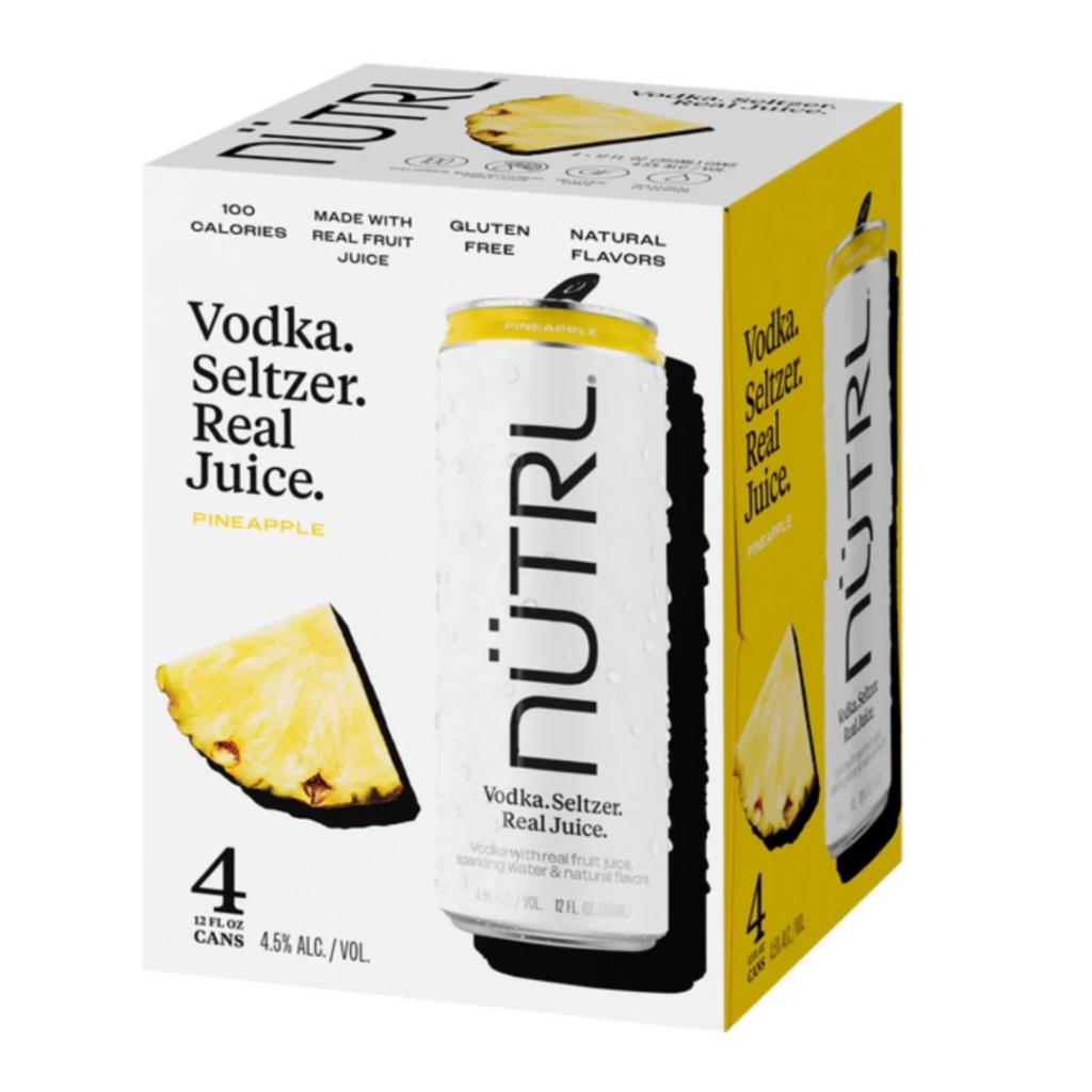 Nutrl Pineapple 4 pack