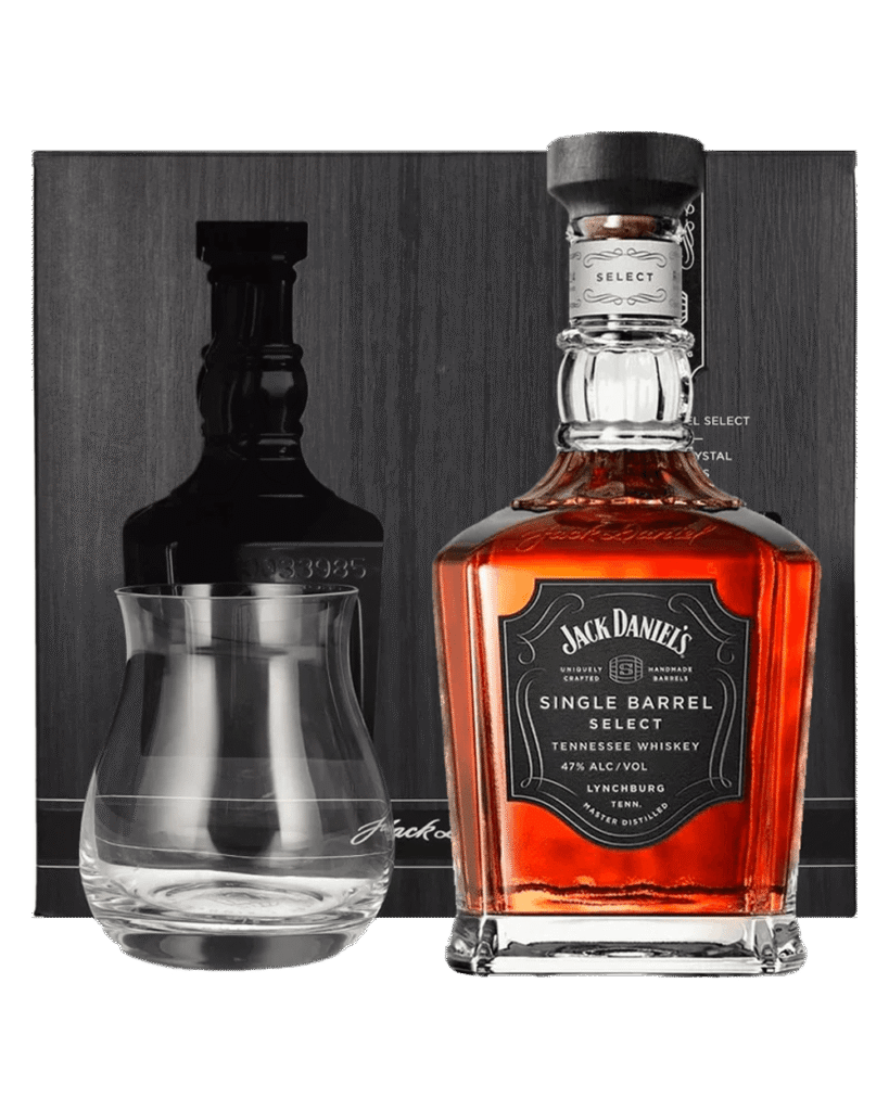 Jack Daniels Single Barrel Gift Set 750ml