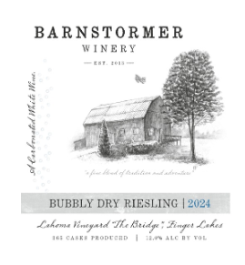 Barnstormer Bubbly Dry Riesling 750ml