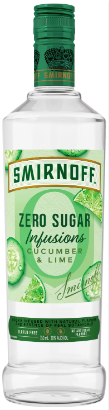 Smirnoff infusions Cucumber Lime 750ml