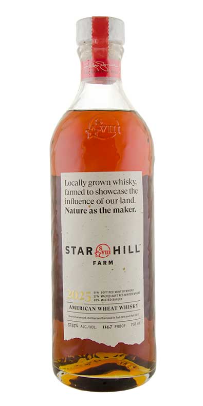 Star Hill Farm Wheat Whiskey