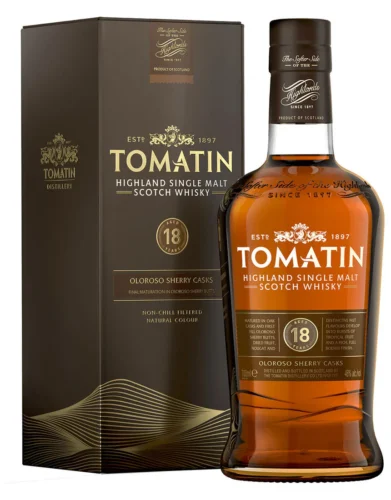 Tomatin Scotch 18 yr