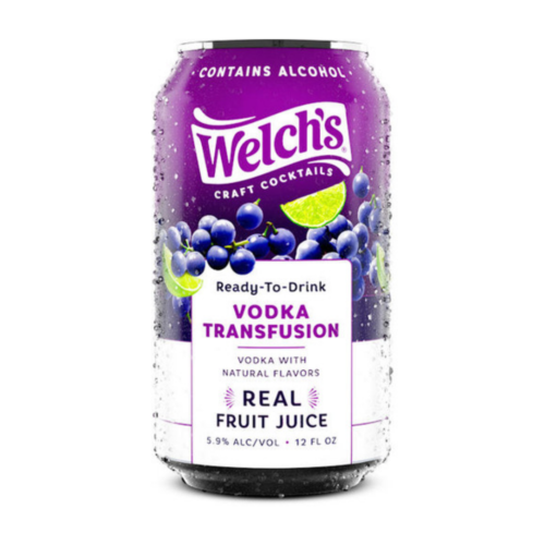 Welch's Vodka Transfusion Can - 12oz. Cans