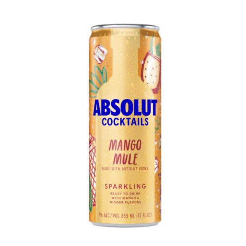 Absolut Can Mango Mule 355ml