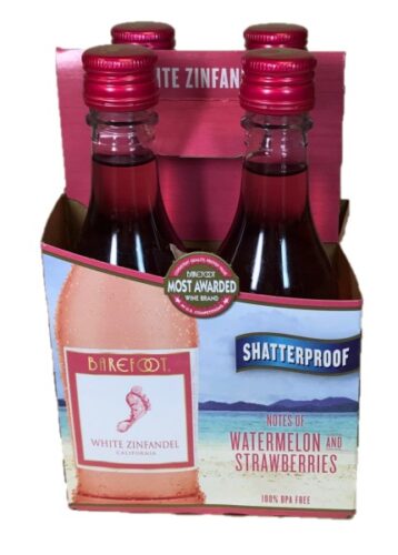 Barefoot White Zin 187ml