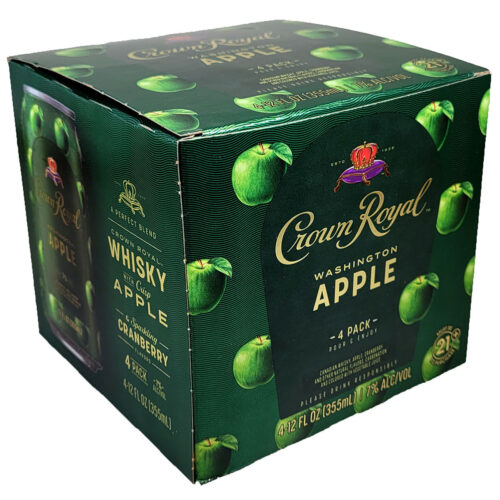 Crown Royal Can Washington Apple 4pk