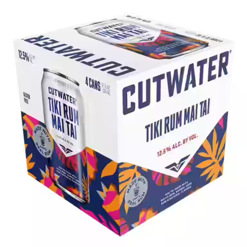 Cutwater Tiki Rum Mai Tai 4pk