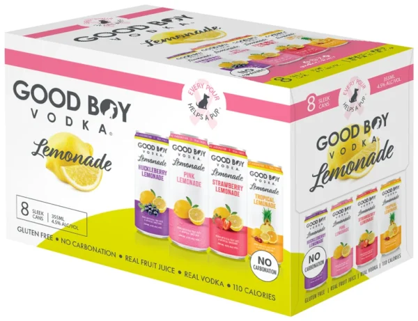 Good Boy Lemonade Variety 8pk