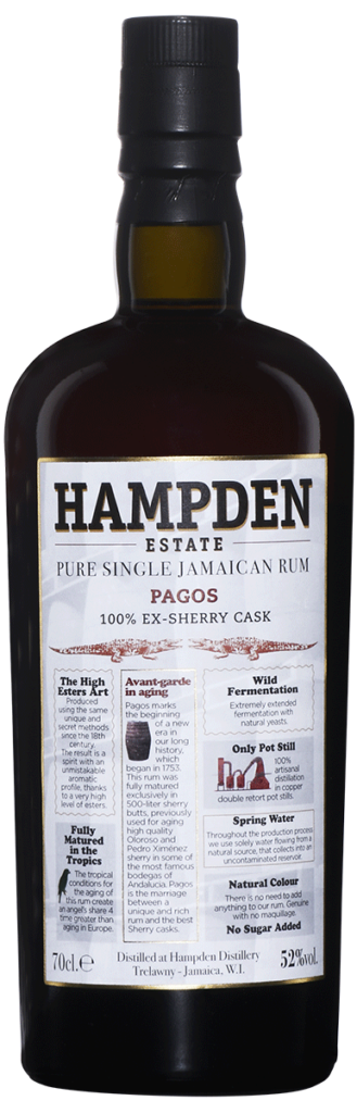 Hampden Estate Pagos Rum 750ml