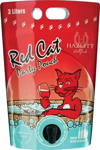 Hazlitt Red Cat Pouch 3L