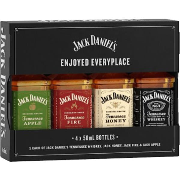 Jack Daniels 50ml gift set