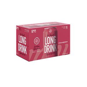 Long Drink Cranberry 6 pk