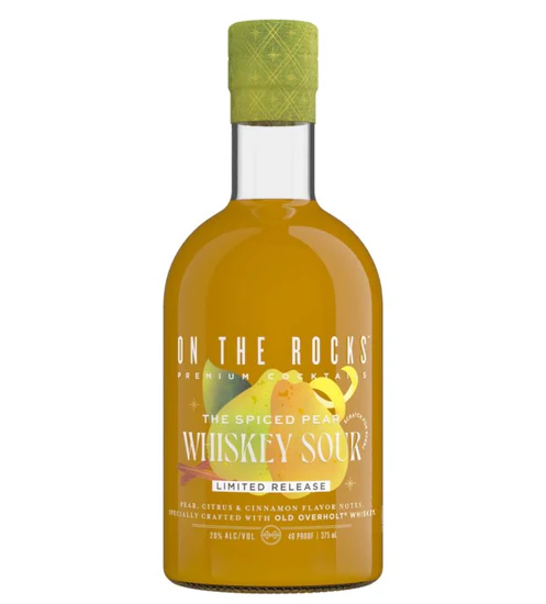 On the Rocks Spiced Pear Whiskey Sour 375ml