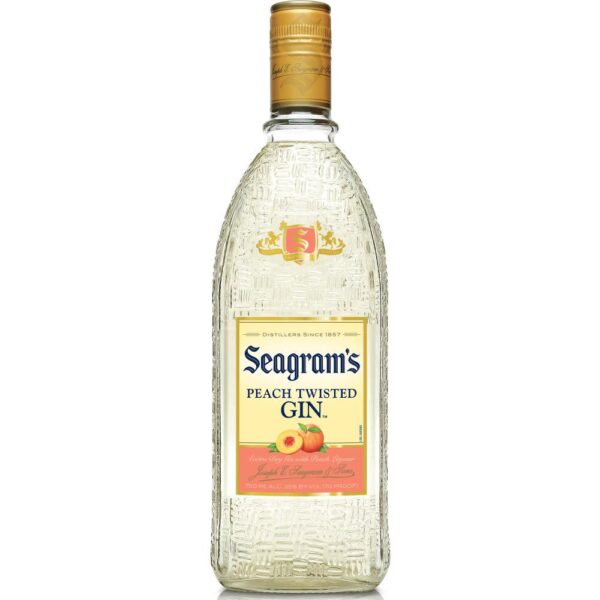 Seagrams Twisted Peach Gin 750ml