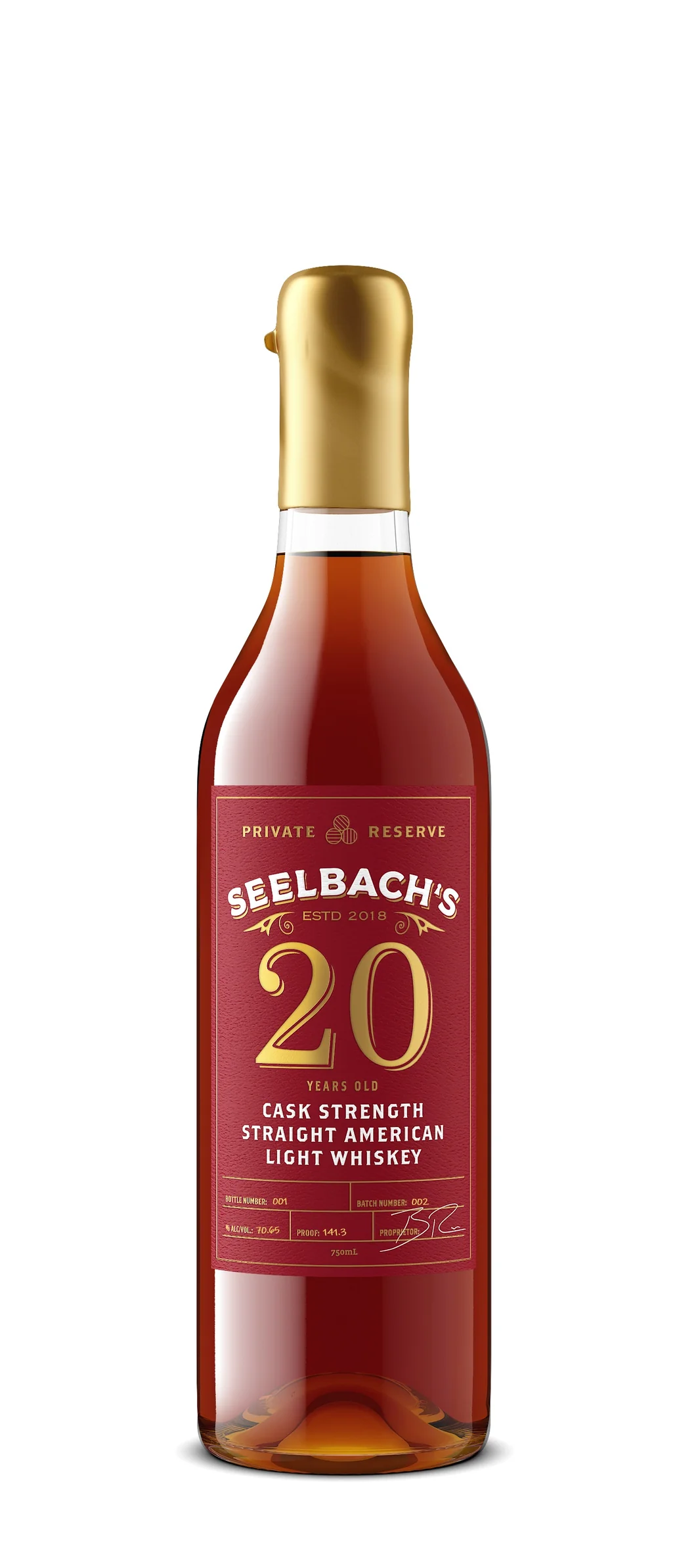 Seelbach's 20yr 750ml