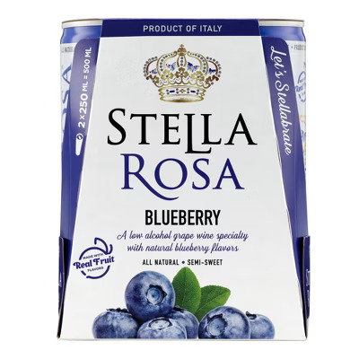 Stella Rosa Blueberry Can 2pk