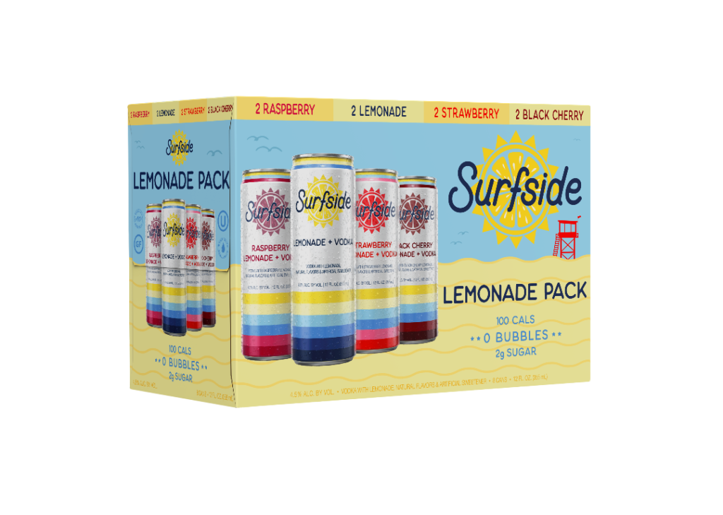 Surfside Lemonade 8 Pack - 12oz.cans