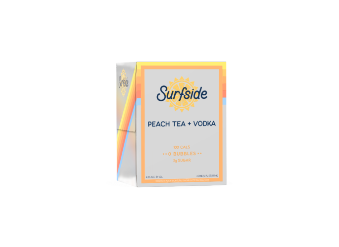 Surfside Peach Tea 4pk - 12oz.cans