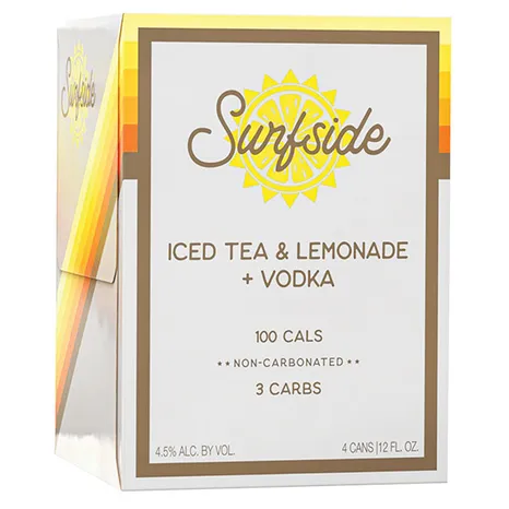 Surfside Iced Tea & Lemonade 4pk - 12oz.cans