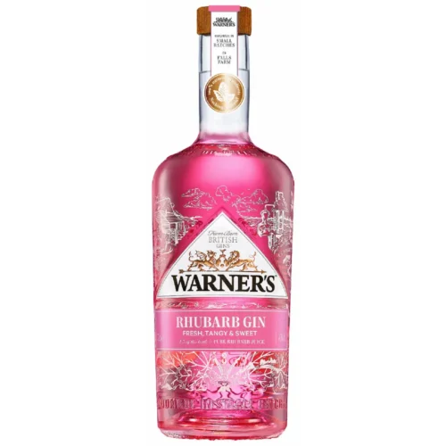 Warner's Rhubarb Gin 750ml