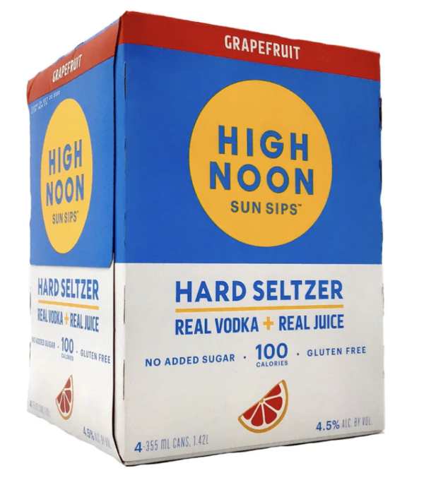High Noon Grapefruit 4 pack