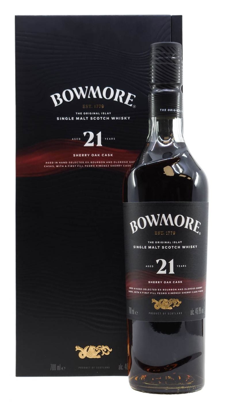 Bowmore 21yr Sherry 93.6p
