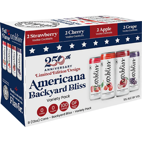 Carbliss Backyard Bliss 8 pack - 12oz cans