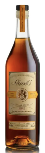 Shenk's Bourbon 2025 release 750ml