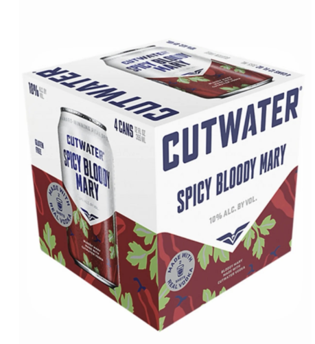 Cutwater Spicy Bloody Mary 4 pack - 12oz