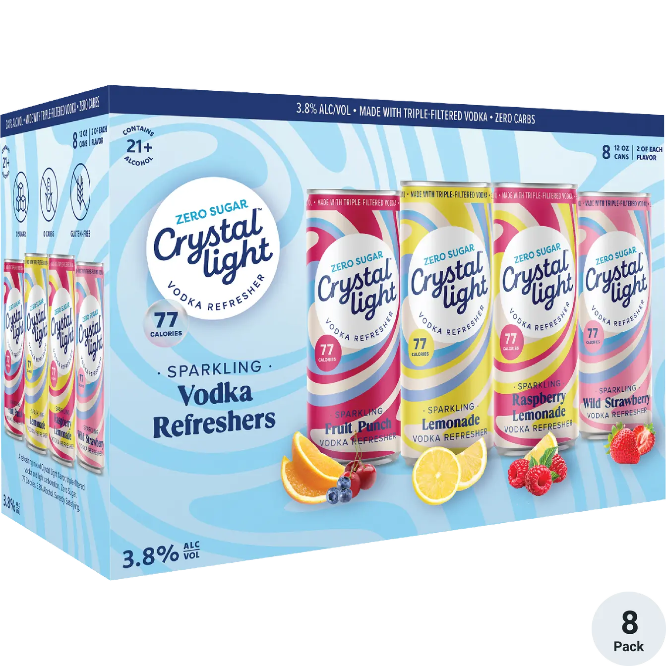 Crystal Light Cocktail 8 pack - 12oz. cans