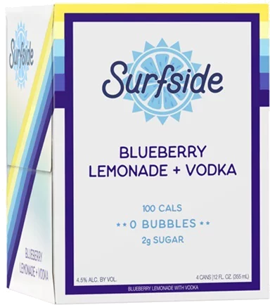 Surfside Blueberry 4 pack 12oz.